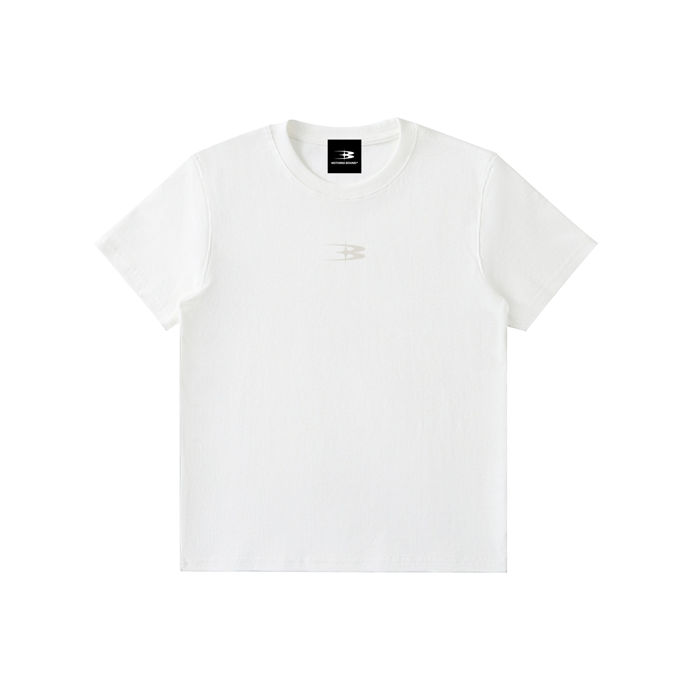 Ribbed Crop Tee — imagen 1