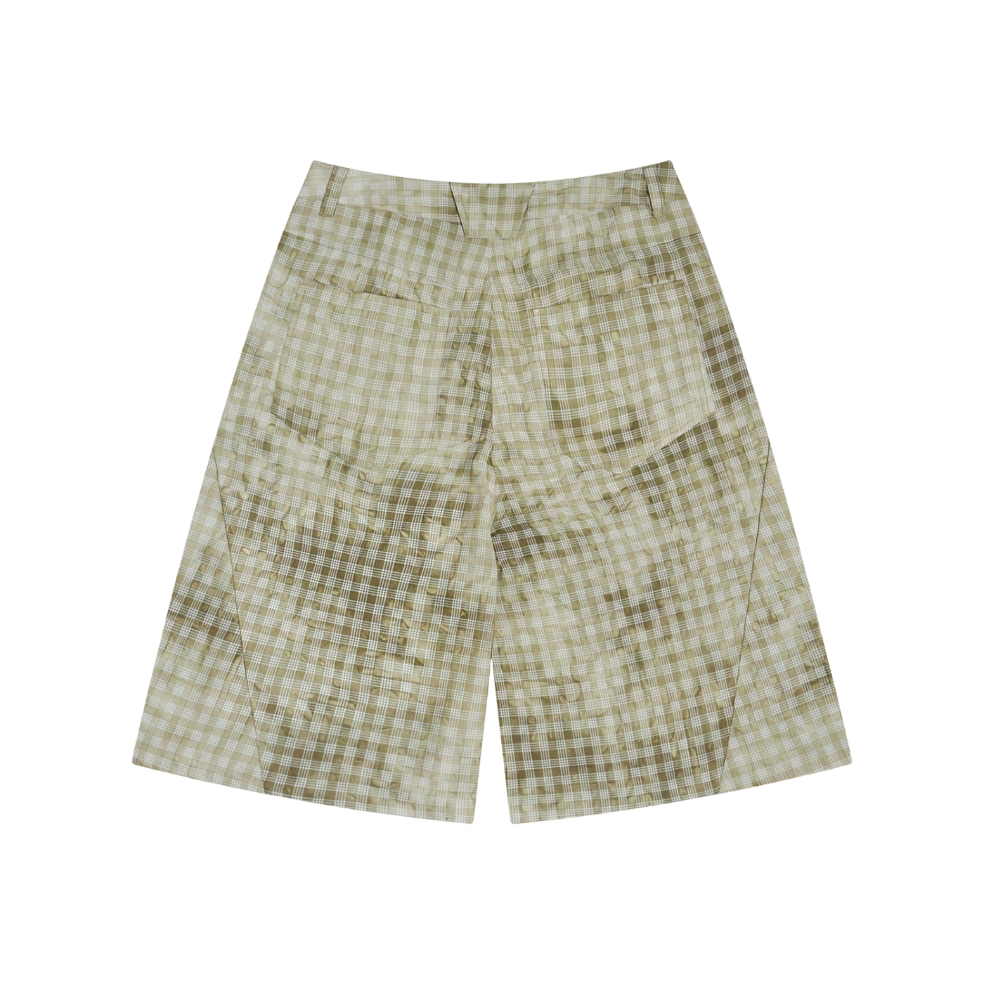 Washed Plaid Shorts — imagen 4