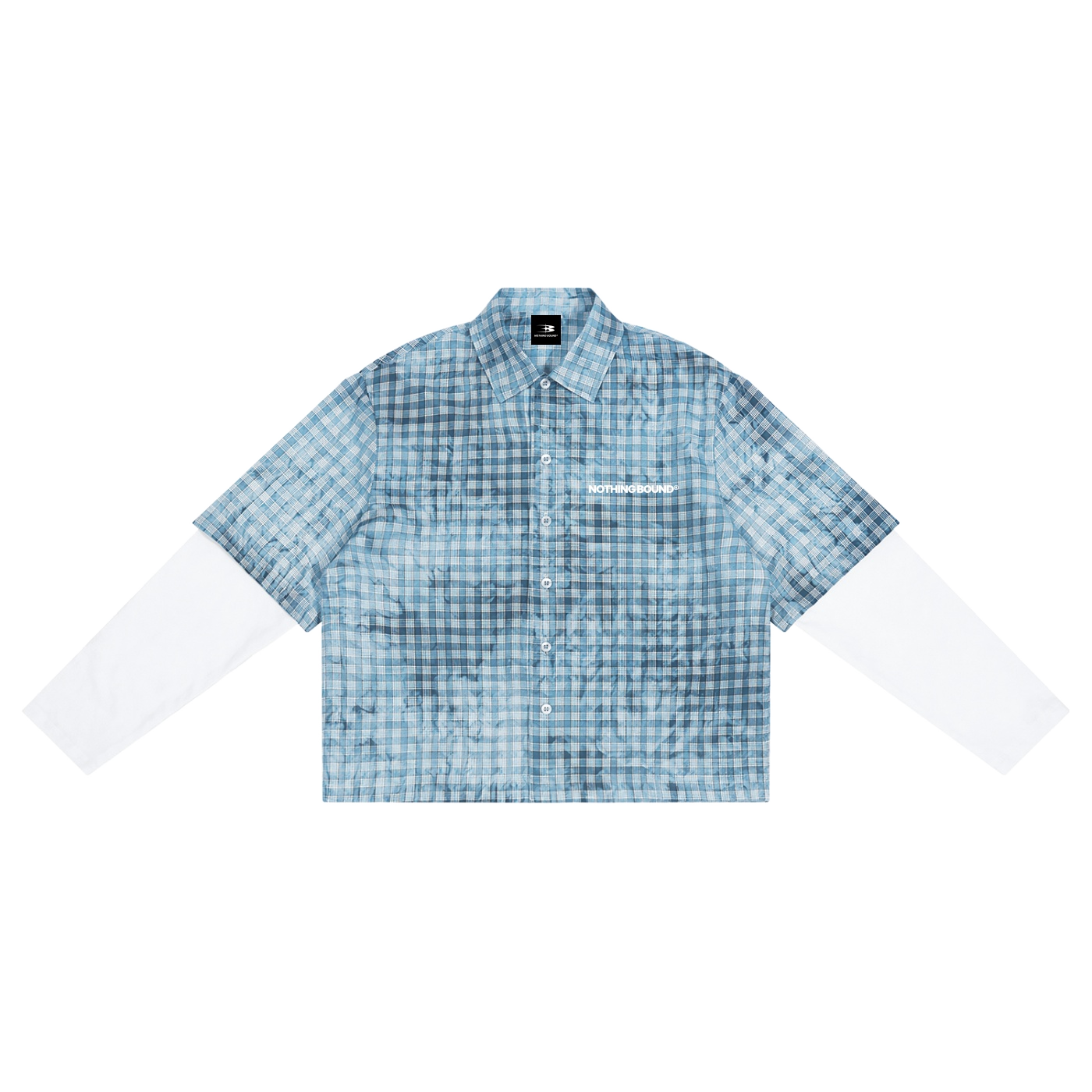 Washed Double-Sleeve Shirt — imagen 1