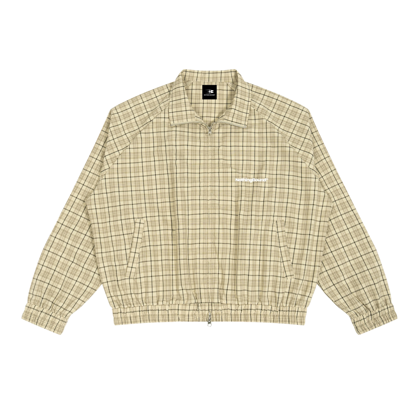 Plaid Track Jacket — imagen 1