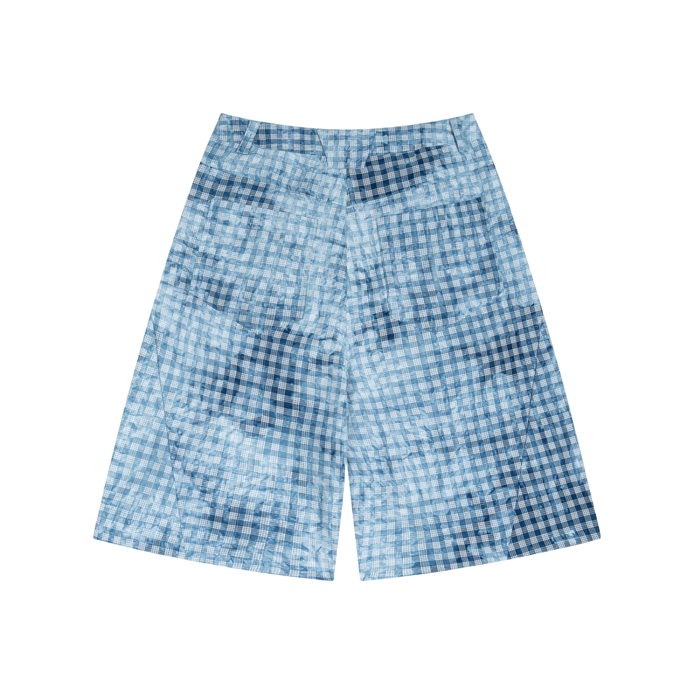 Washed Plaid Shorts — imagen 4