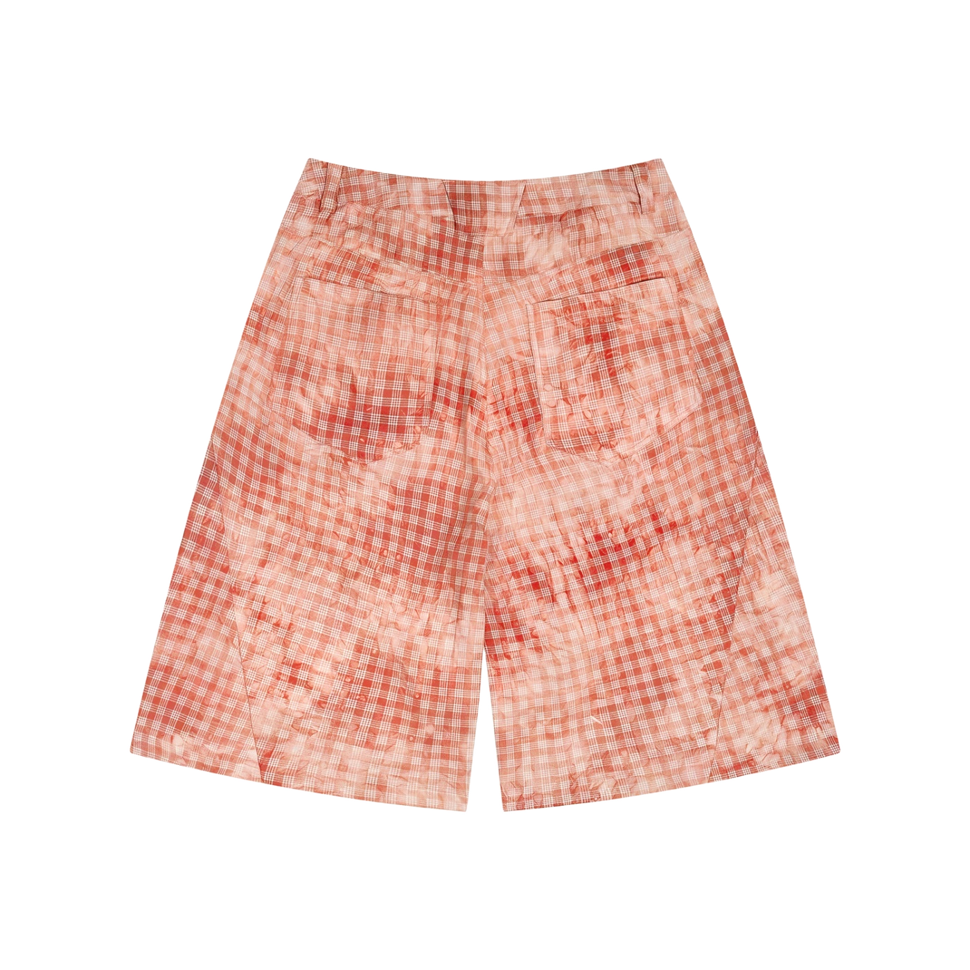 Washed Plaid Shorts — imagen 4