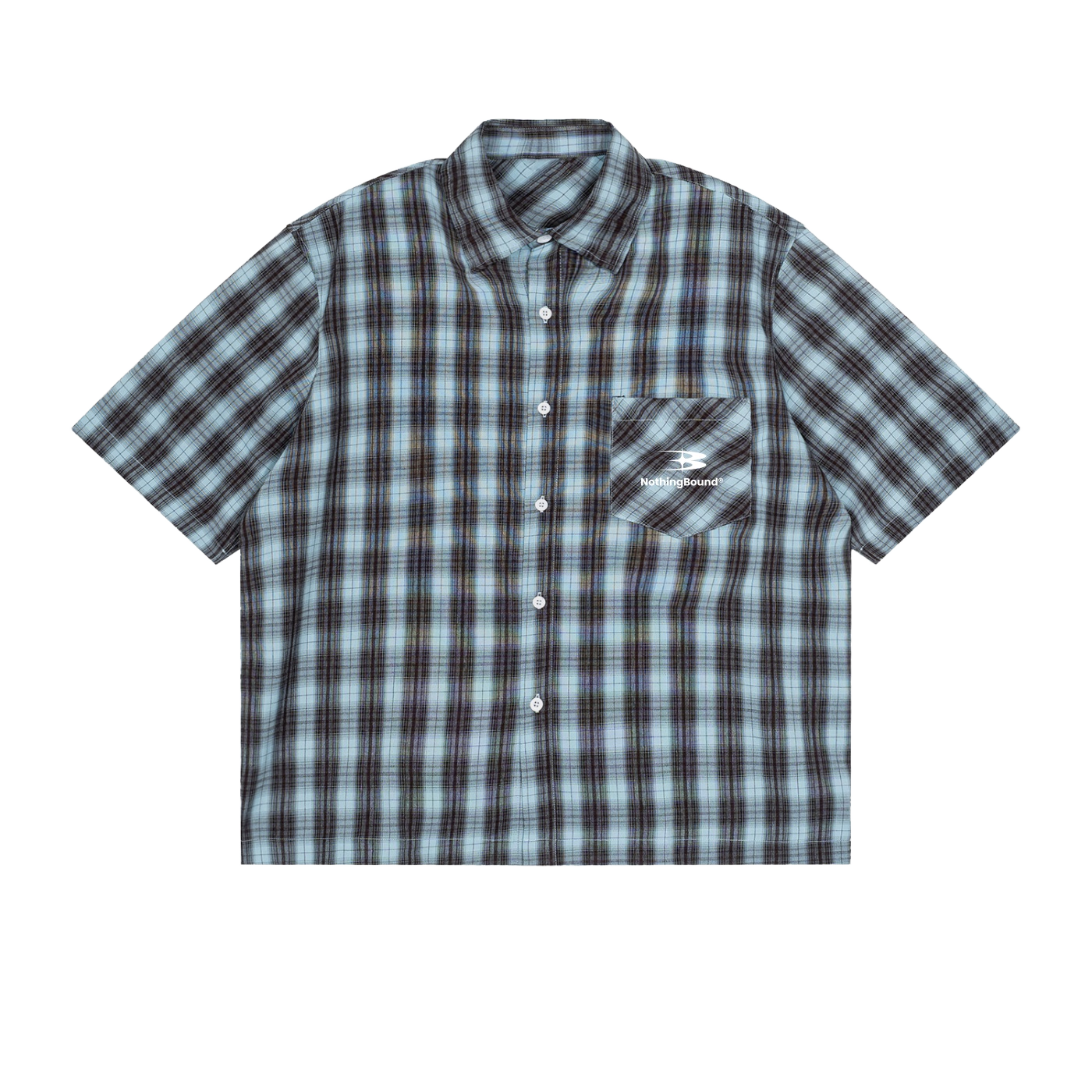 Boxy Plaid Shirt — imagen 1