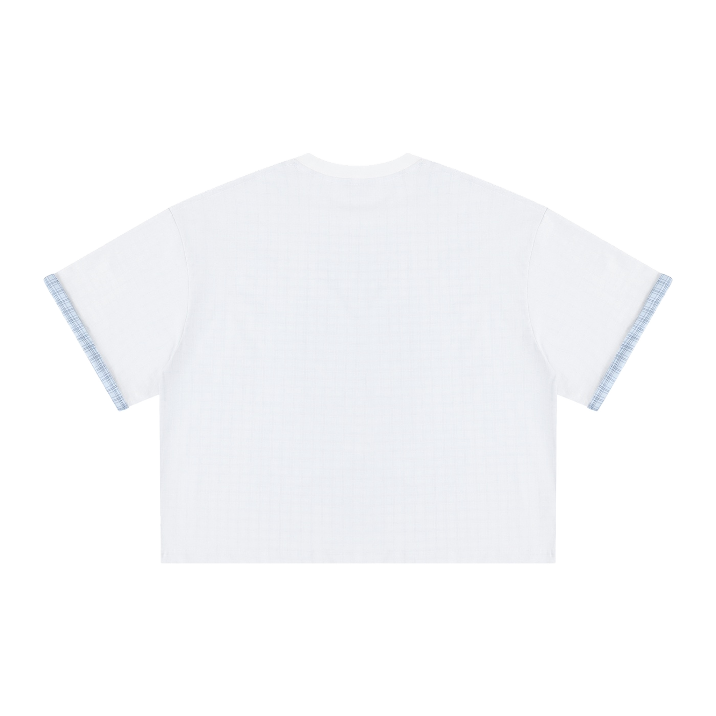 Plaid Boxy Tee — imagen 4
