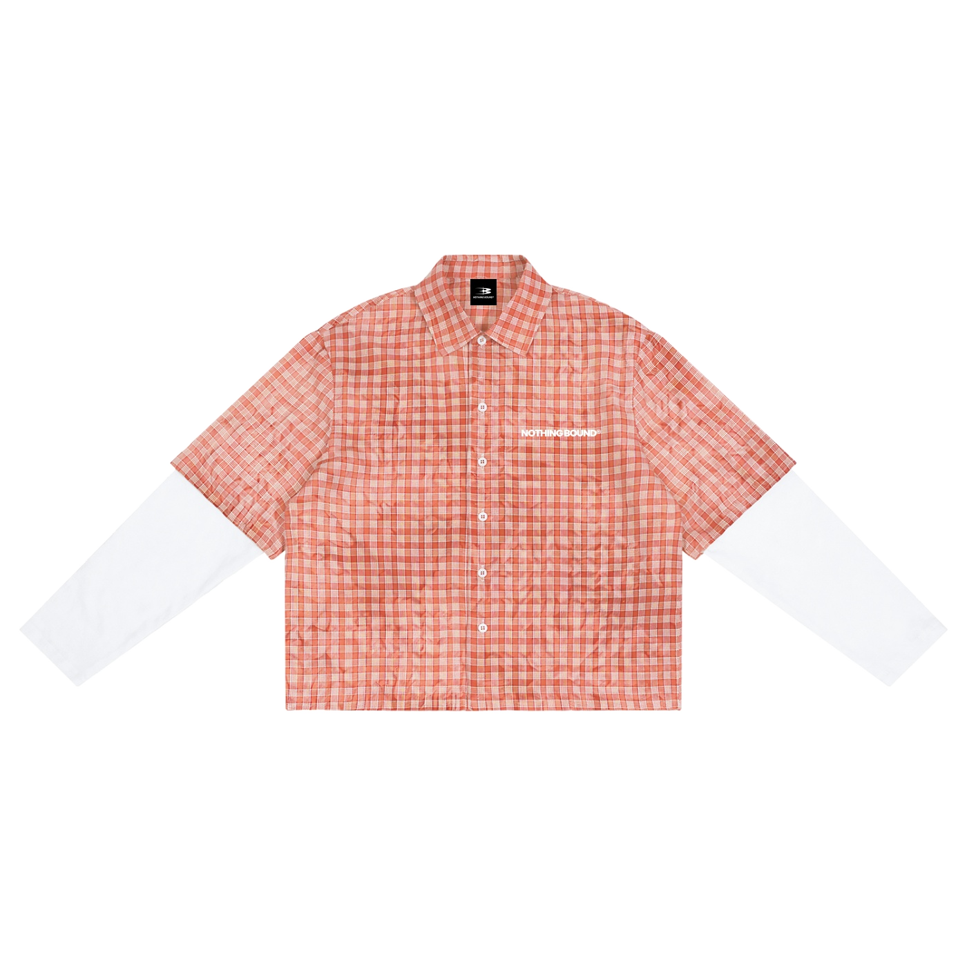 Washed Double-Sleeve Shirt — imagen 1