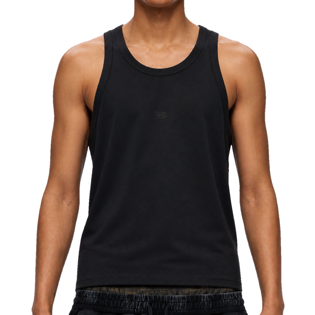 Symbol Tank Top — vista frontal de fit