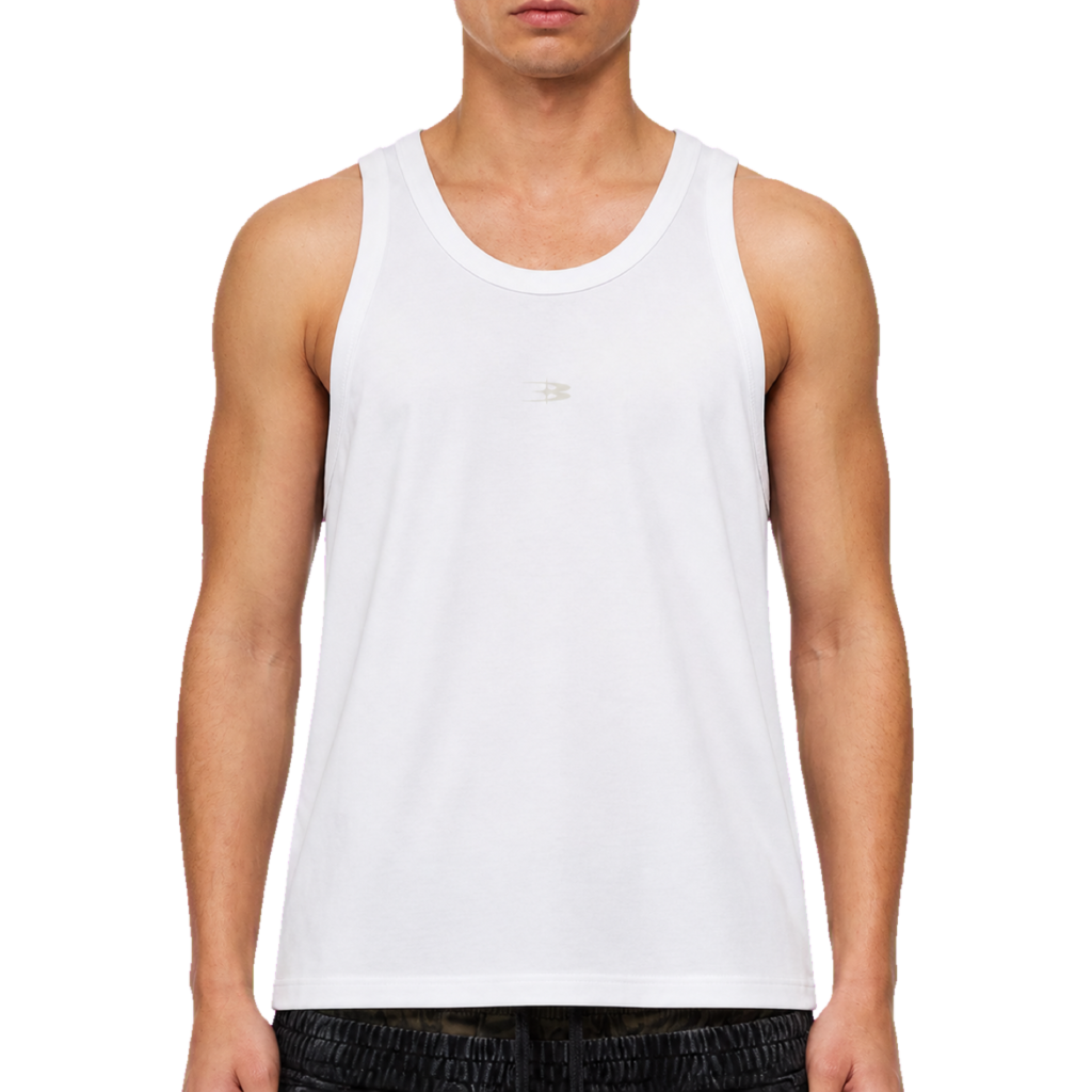 Symbol Tank Top — vista frontal de fit