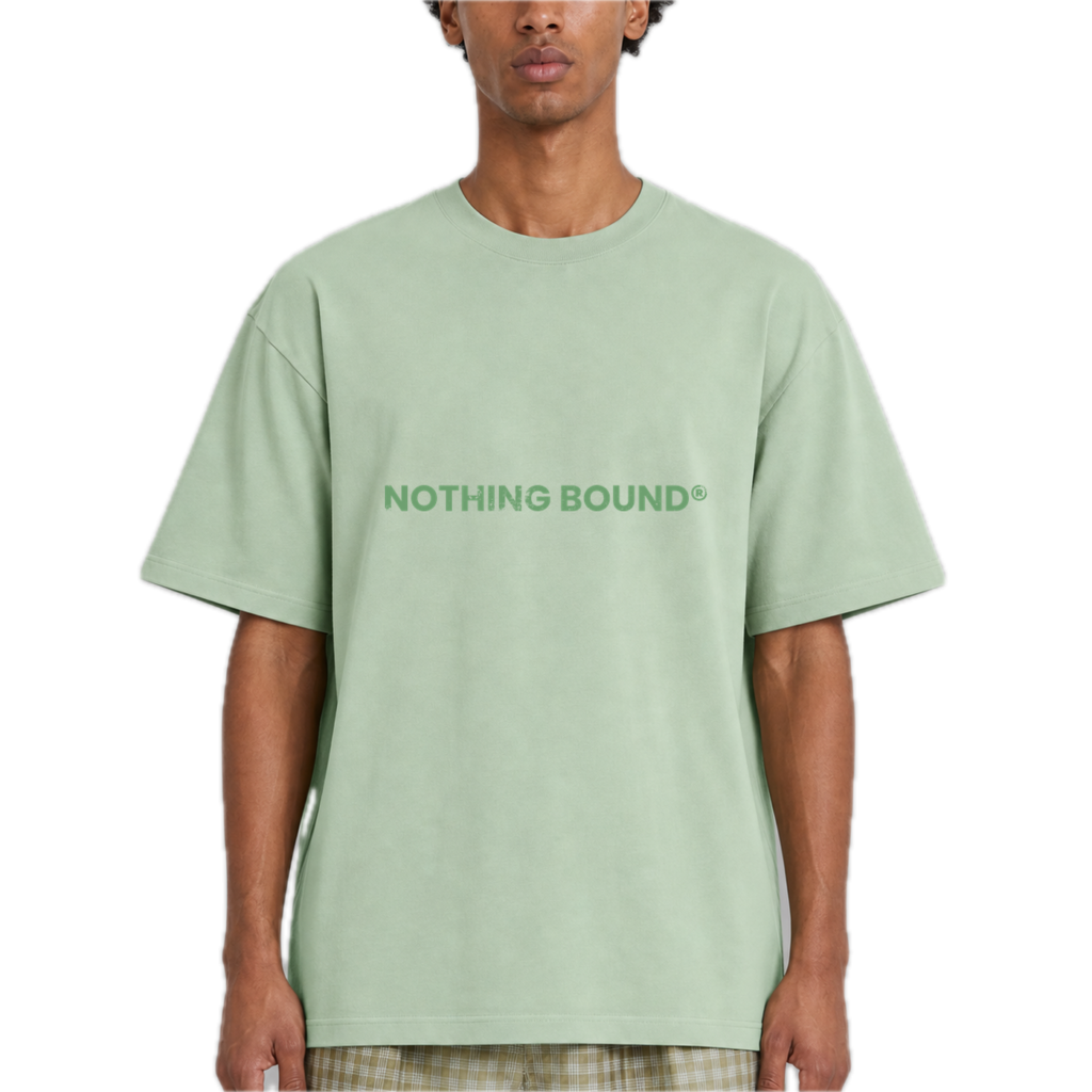Wordmark Basic Tee — vista frontal de fit