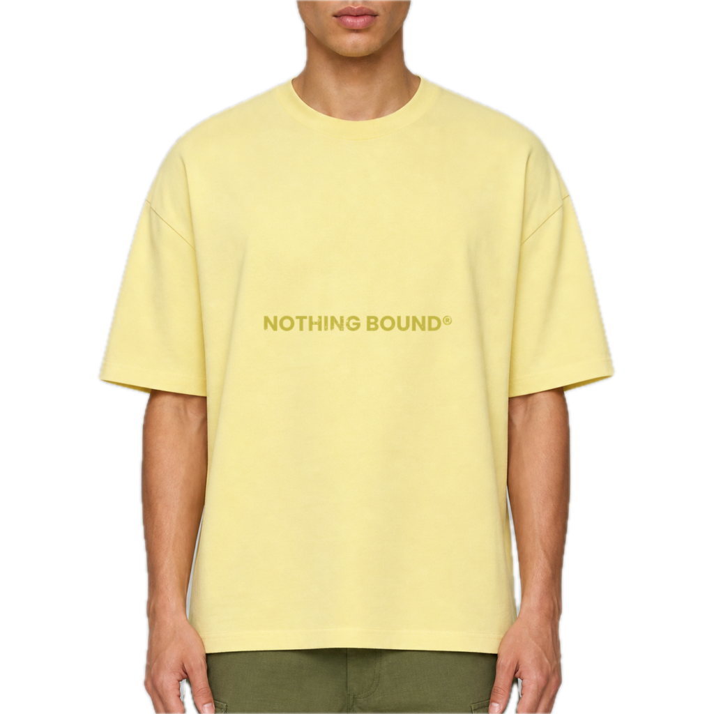 Wordmark Basic Tee — vista frontal de fit